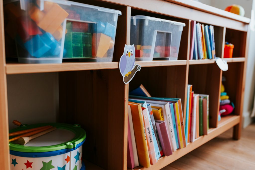 rangement maternelle pour un enfant