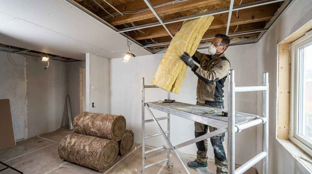 Isolation phonique du plafond : les solutions efficaces contre les bruits de l'étage supérieur