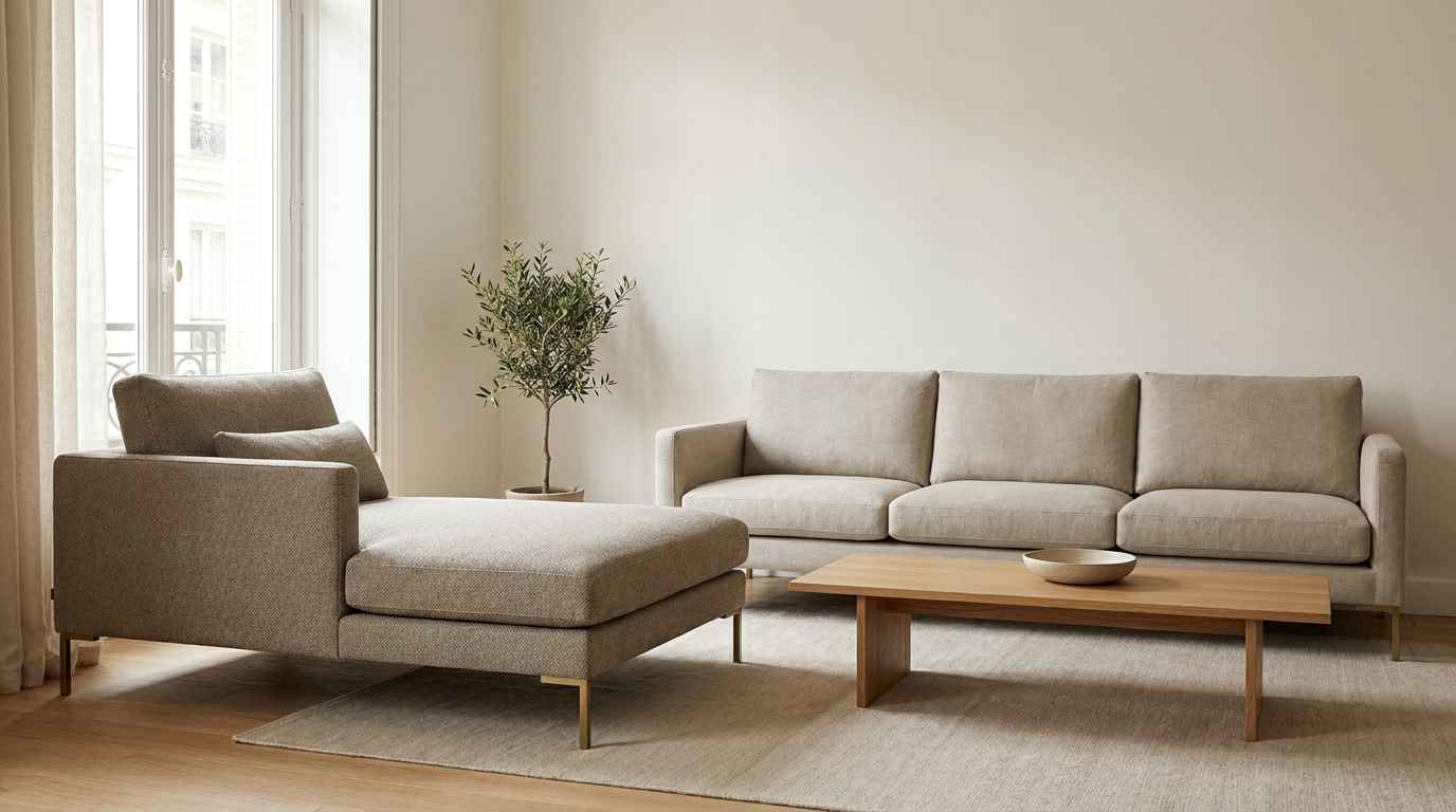 Méridienne dans un salon : guide pour bien l'agencer