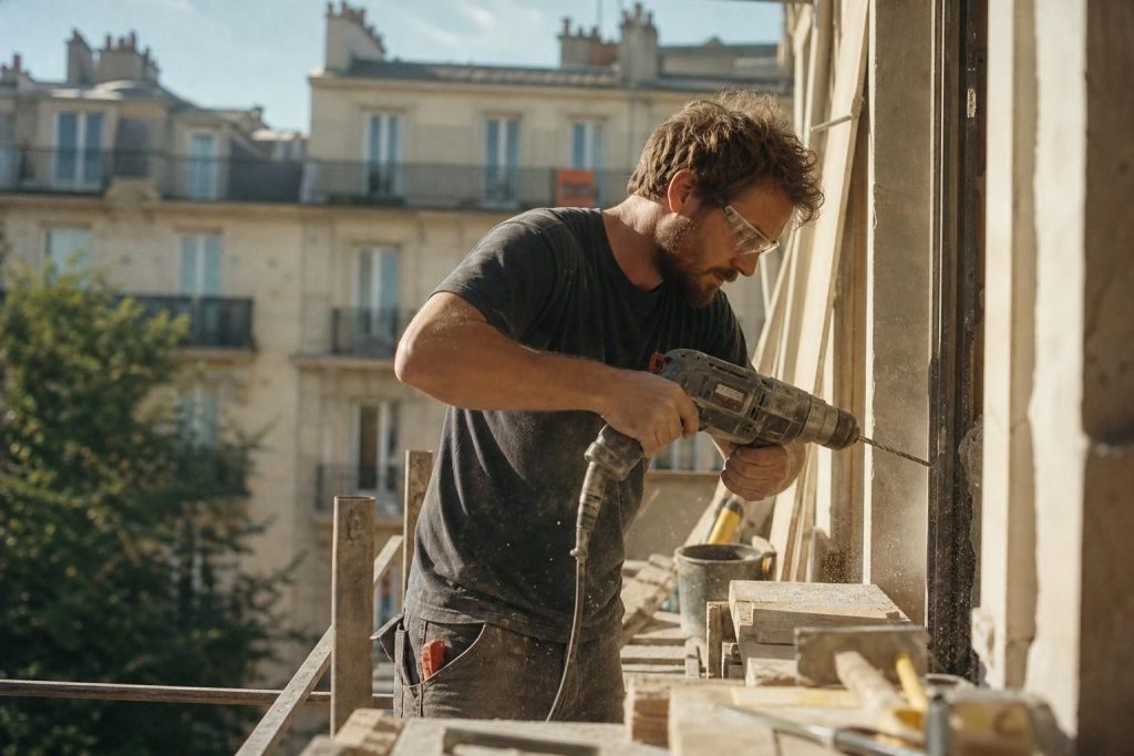 Horaire pour faire du bruit de travaux en copro : ce que dit la réglementation en France
