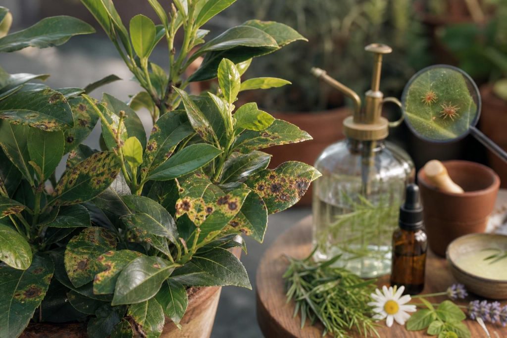 Laurier tin maladie : causes, risques et solutions naturelles