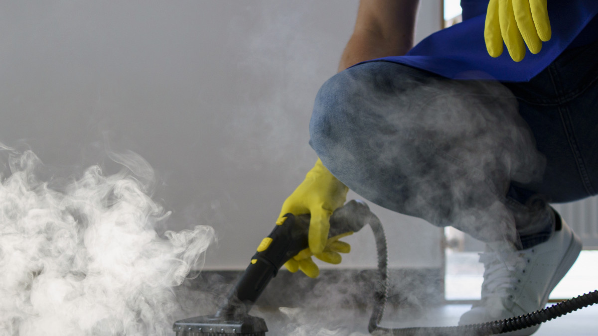 utilisation d'un nettoyeur vapeur