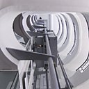 Grand Hôtel cage d'escalier