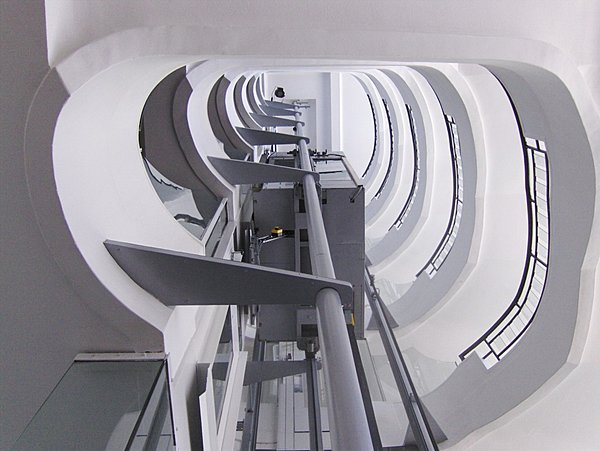 Grand Hôtel cage d'escalier