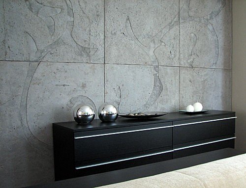 Panneaux muraux design : Ivanka Béton design