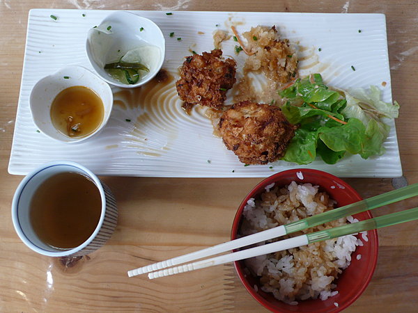 Fin de repas chez Taeko