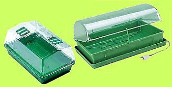 Les mini-serres sont transportables et chauffantes.