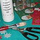 Commence par découper avec soin les motifs des serviettes