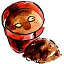 Remplis un petit pot de terreau à semis jusque ras bord et enfonce la graine de cacahuète dedans avec le doigt.