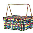 panier tressé Geneviève Lethu