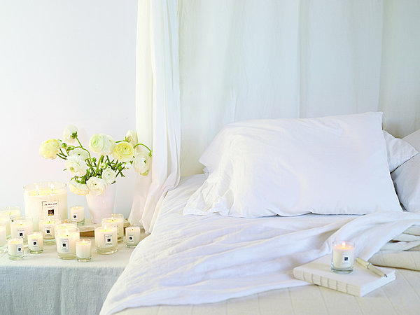 Forêt de bougie dans une chambre