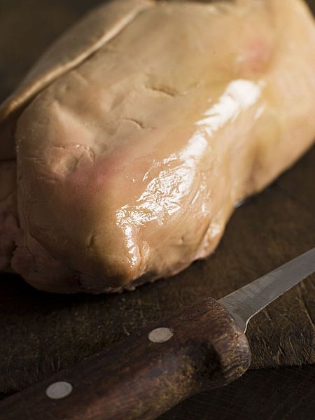 Foie gras au gros sel