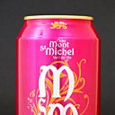 Très actuelle, la canette de cidre.