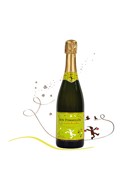 La très chic bouteille de Bon Pommillon