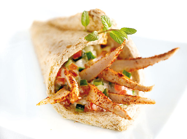 Poulet tandoori façon wrap !