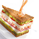 Le très chic club sandwich bicolore