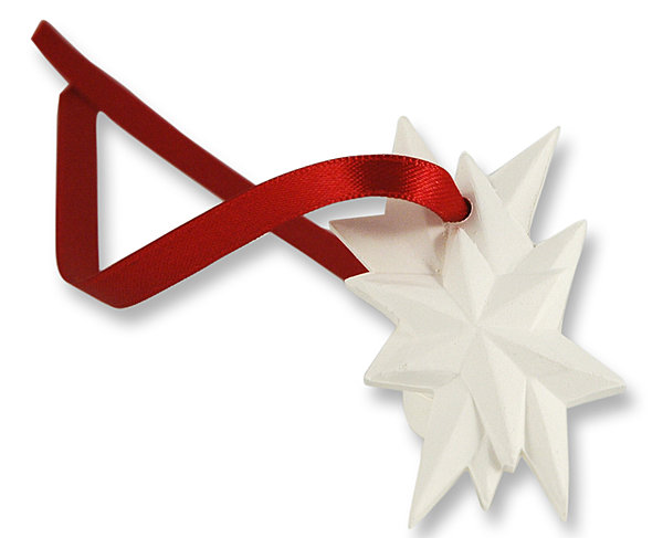 Etoile en céramique à parfumer avec la senteur de son choix, 5,99 ¬ les deux. Les Parfumables