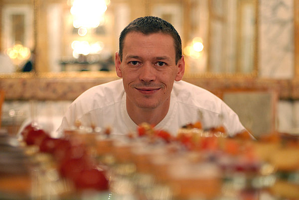 Le chef pâtissier Jérôme Chaucesse