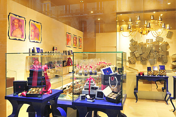 Boutique et packaging dans l'air du temps