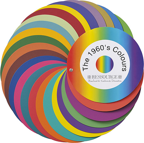 The 1960's colours. Ressource