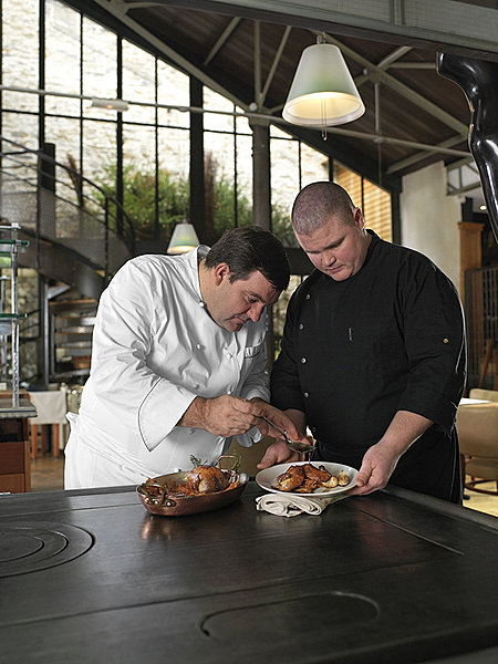 Jean-Charles Baron et son second