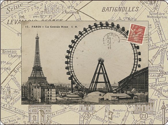 La grande roue était déjà là ! set de table 10,30€ Bride pour Dexam Maison.com