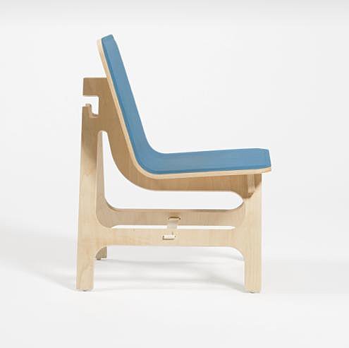 L'Instant seat turquoise