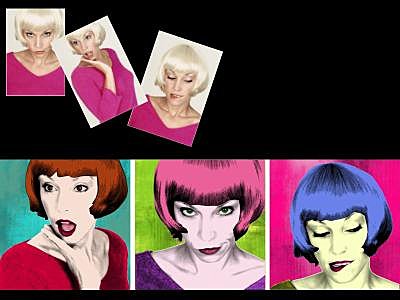 Tableau à la Warhol