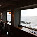 Vue du salon du restaurant