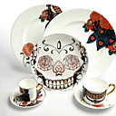 Assiette en porcelaine, The New English