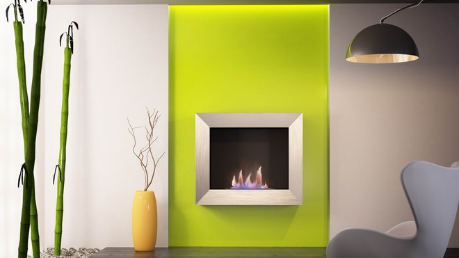 Telle à tableau contemporain, la cheminée par Sinensys Telle à tableau contemporain, la cheminée par Sinensys
