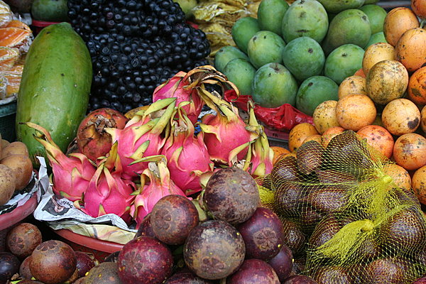 Le marché aux fruits de Denpasar