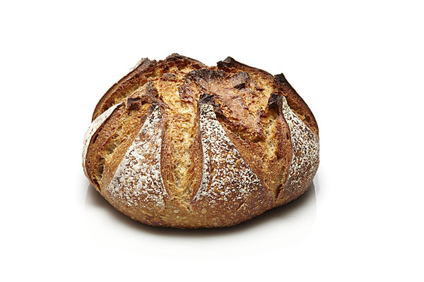 Un pain pétrit et cuit avec amour