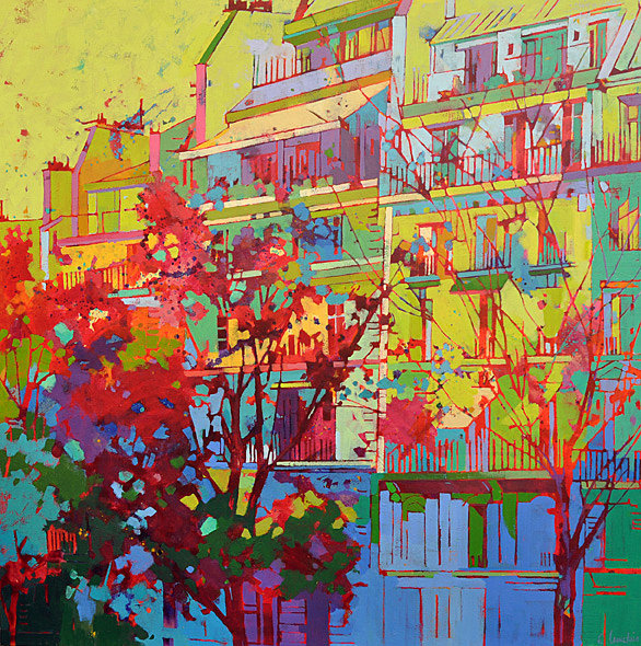 Emmanuelle Lemetais Au bout de l'ile 100x100 1800 €