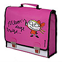 Cendrine s'attaque aussi aux cartables !