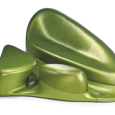 Assise avec table intégrée, pièce unique