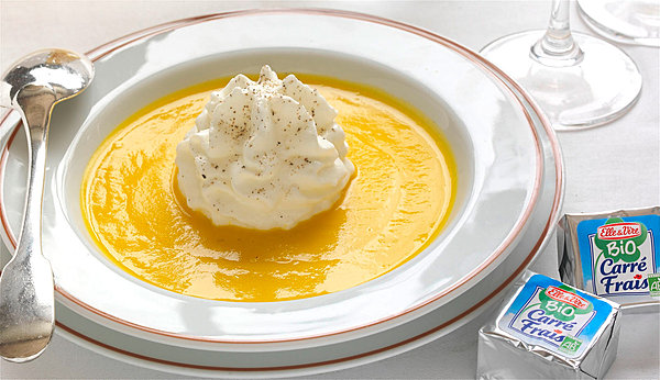 Un joli velouté façon cuisine moléculaire