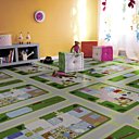 Ludique, une collection de sols PVC destinée aux enfants. Design 300. Ma 1ère maison. Tarkett.
