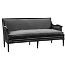 Canapé Versailles, version « Blouson Noir » en cuir et bijoux piercings en titane, Gilles Nouailhac Canapé Versailles, version « Blouson Noir » en cuir et bijoux piercings en titane, Gilles Nouailhac