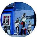 Couvercle « Graph » pour tabouret Tam Tam, Branex Design Couvercle « Graph » pour tabouret Tam Tam, Branex Design