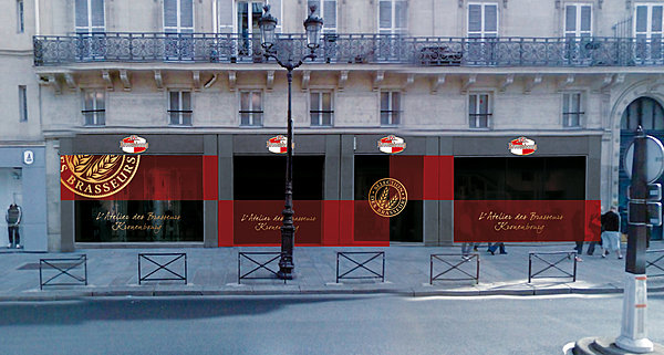 Rue de Rivoli: un lieu éphémère dédié à la bière