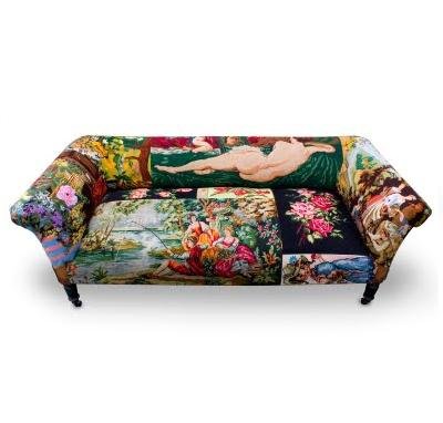 Patchwork de points de croix par Frédérique Morrel