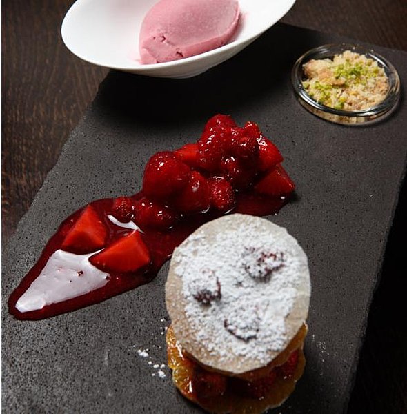 Joli choix de desserts avec l’agrume comme exhausteur