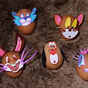 des oeufs de Pâques à décorer