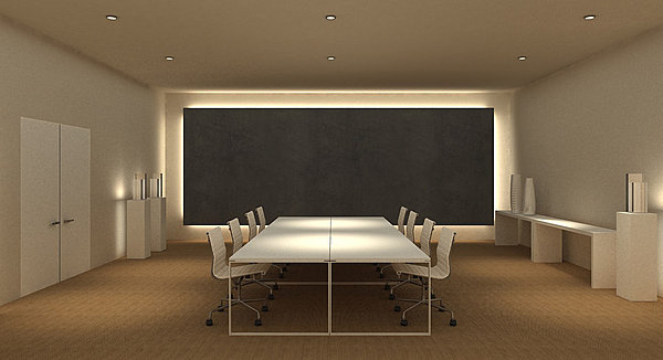 Business is business, mais dans des chaises Eames