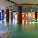 Le magnifique Spa Bio Marin avec vue directe sur la mer