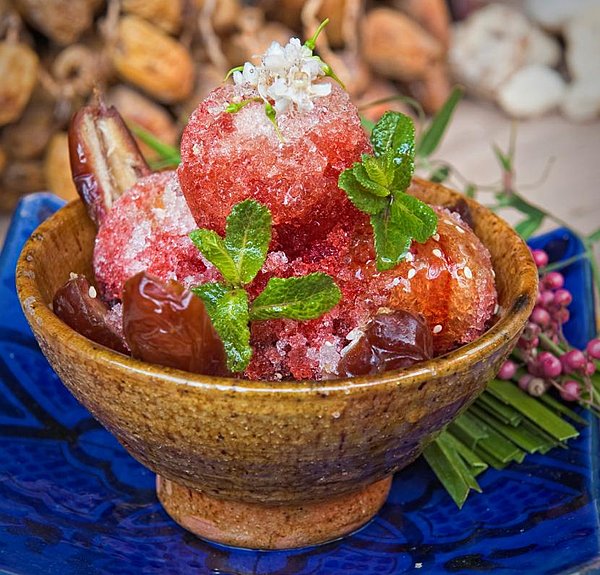 Douce alchimie de sorbets aux dattes, aux abricots et aux figues de Barbarie