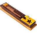 La sTARTElette, un sablé croquant,fruit de la passion, gingembre frais à la Maison du Chocolat