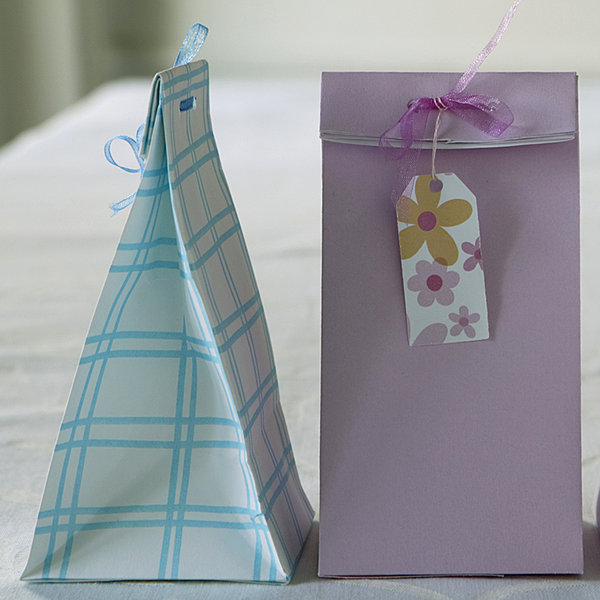 Pour la réalisation des sachets, variez les motifs