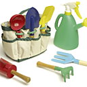 Tout le nécessaire pour le jardinier en herbe transportable dans un sac en toile.www.lacabanedefrancois.com